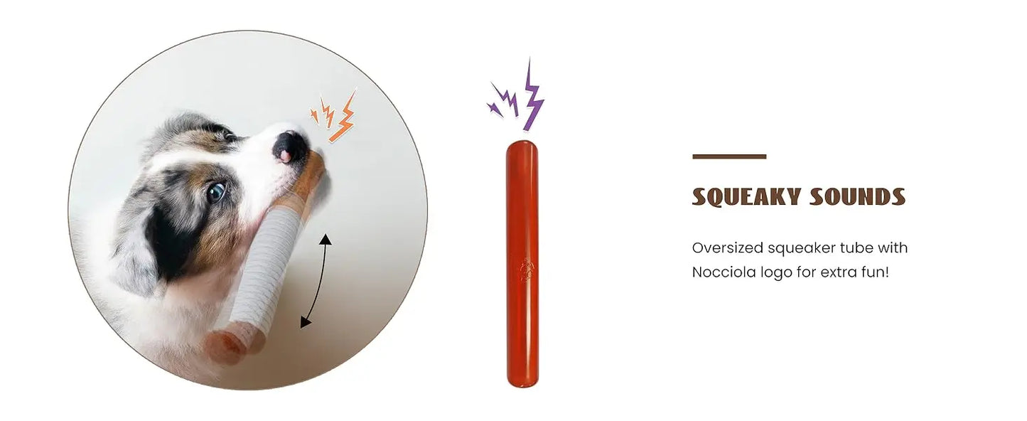 Squeaky Cigarette Plush Dog Toy