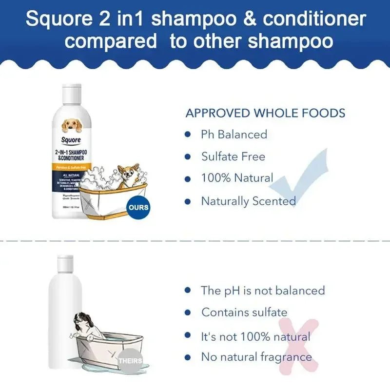 Gentle 2-in-1 Puppy Shampoo