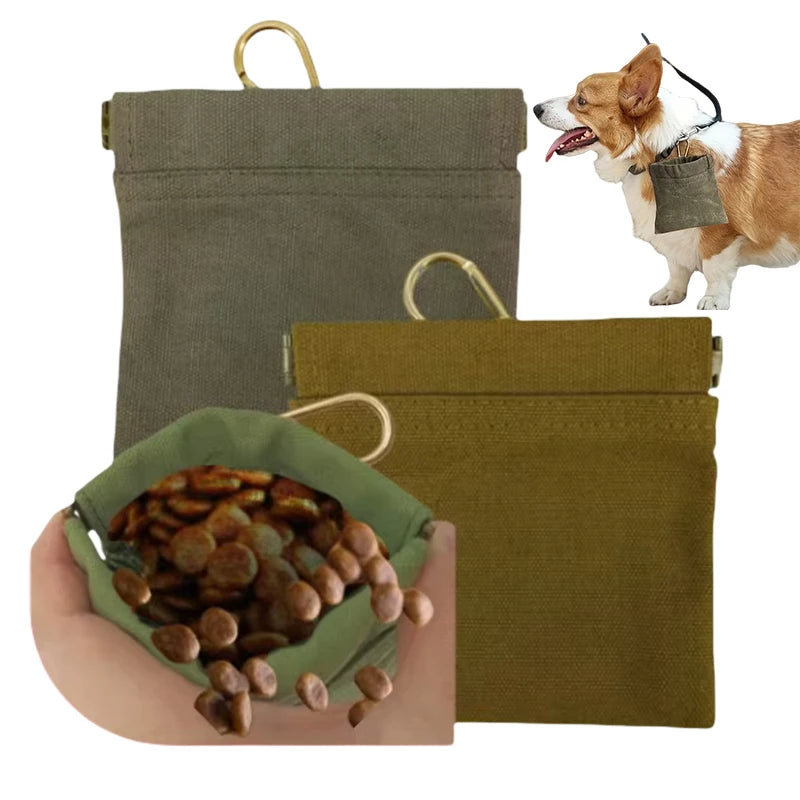 Portable Dog Treat Pouch - Travel & Training