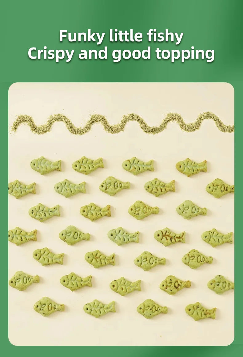 Mint Cat Biscuits - Teeth Cleaning & Nutrition