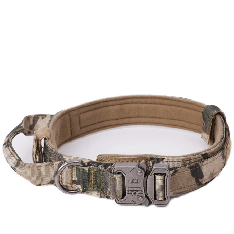 Tactical Reflective Dog Collar & Leash Set