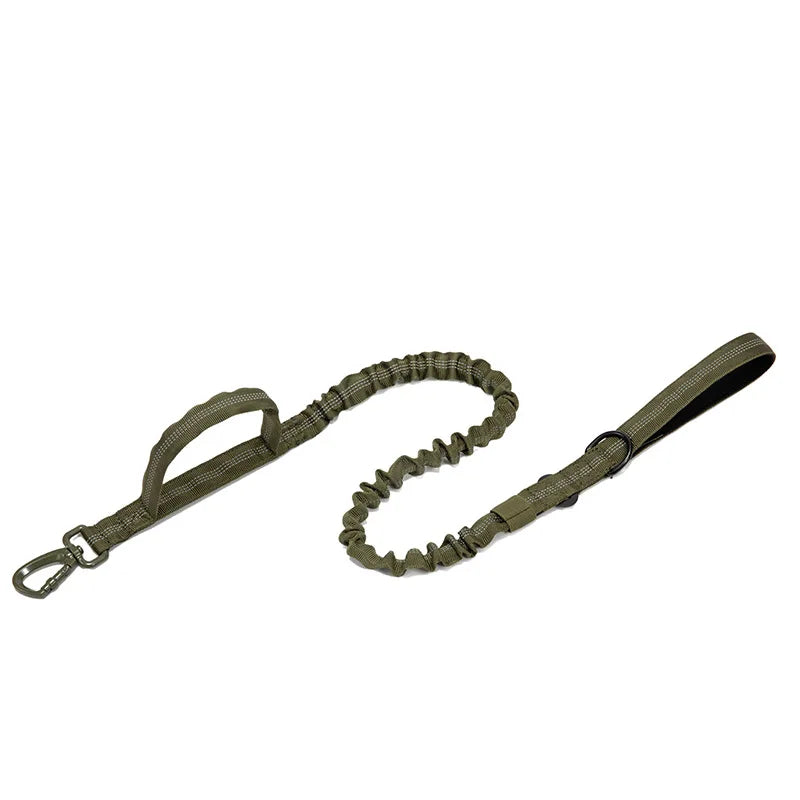 Tactical Reflective Dog Collar & Leash Set