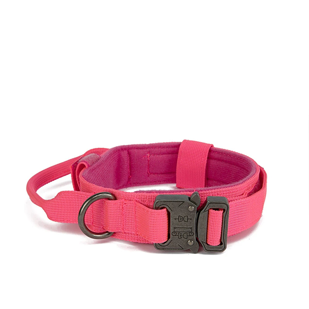 Tactical Reflective Dog Collar & Leash Set