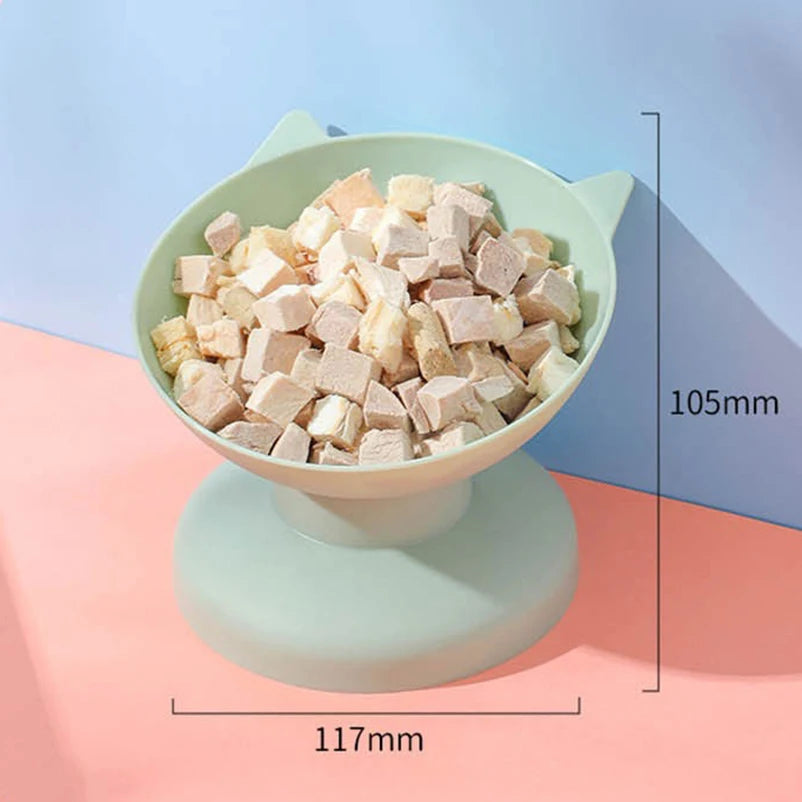 Ergonomic Elevated Cat & Dog Bowls