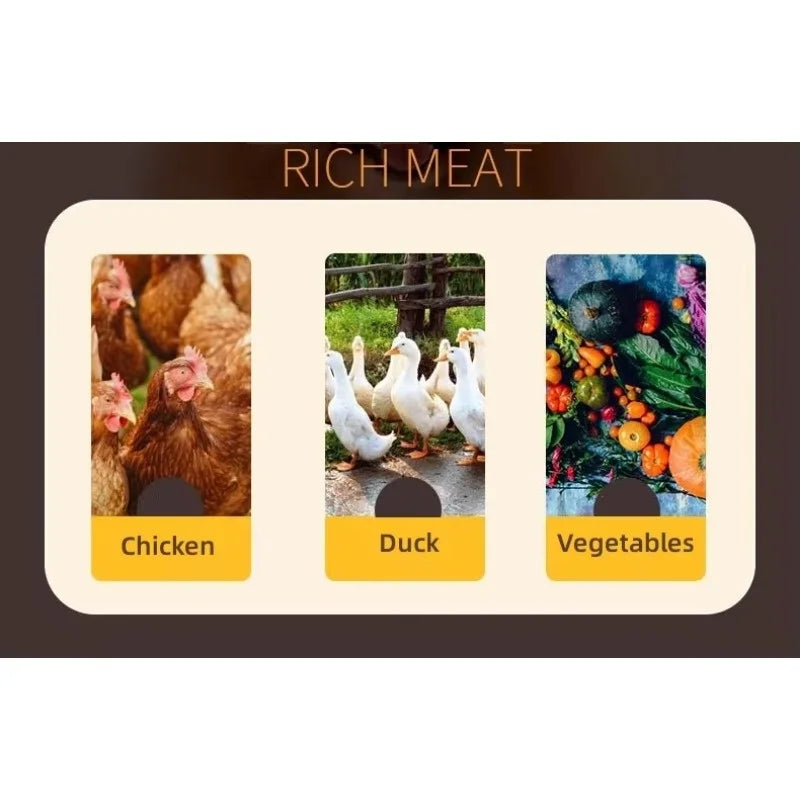 High-Protein Organic Dog Food - Chicken & Veggies