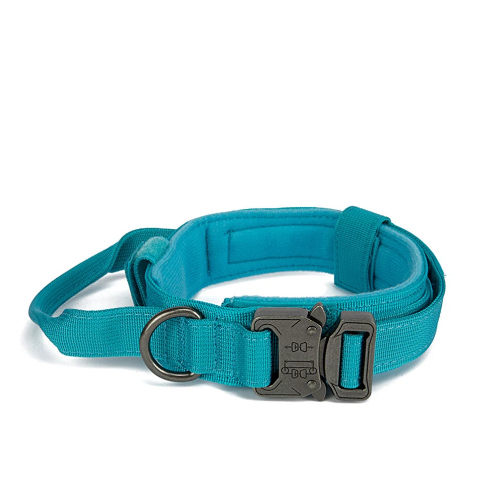 Tactical Reflective Dog Collar & Leash Set
