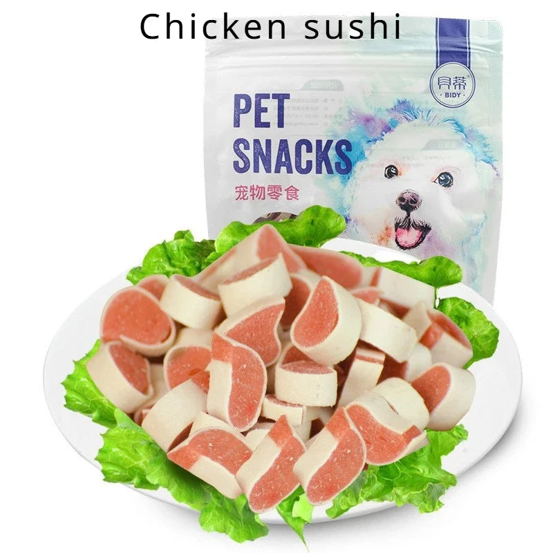 Dog Teeth Cleaning Biscuits - Chicken, Beef, Milk - High Protein Nutritional Pet Snacks