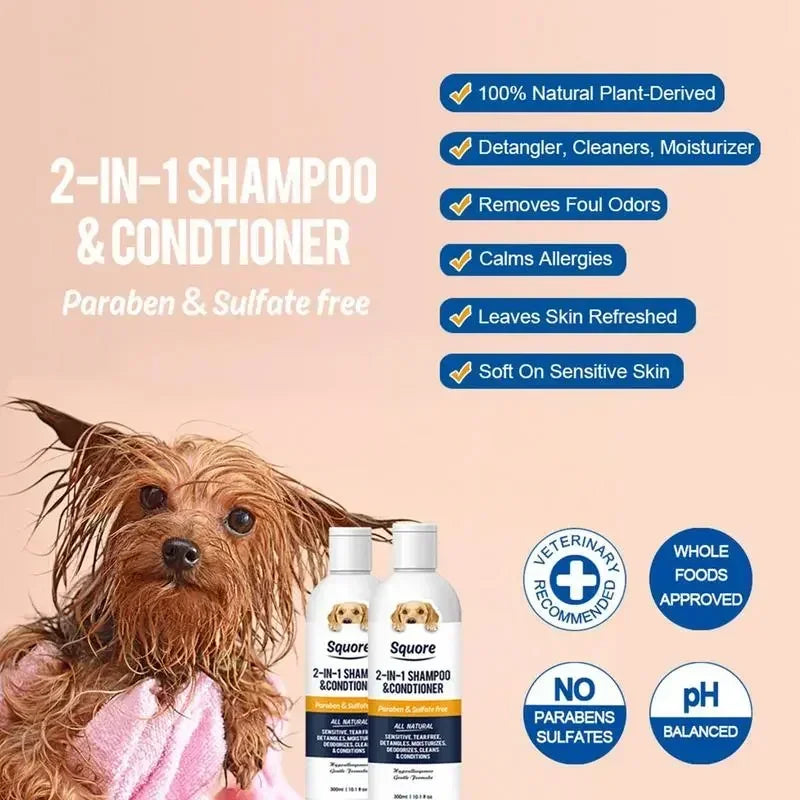 Gentle 2-in-1 Puppy Shampoo