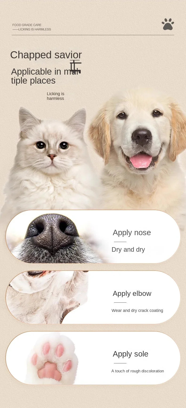 Healing Paw Balm - Dogs & Cats