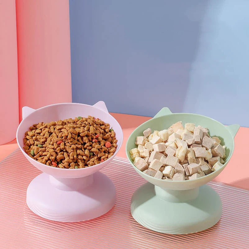 Ergonomic Elevated Cat & Dog Bowls