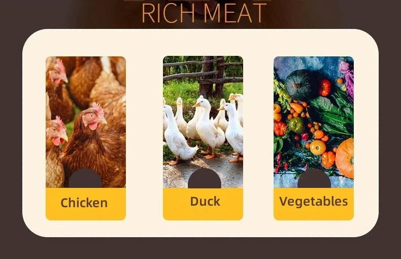 High-Protein Organic Dog Food - Chicken & Veggies