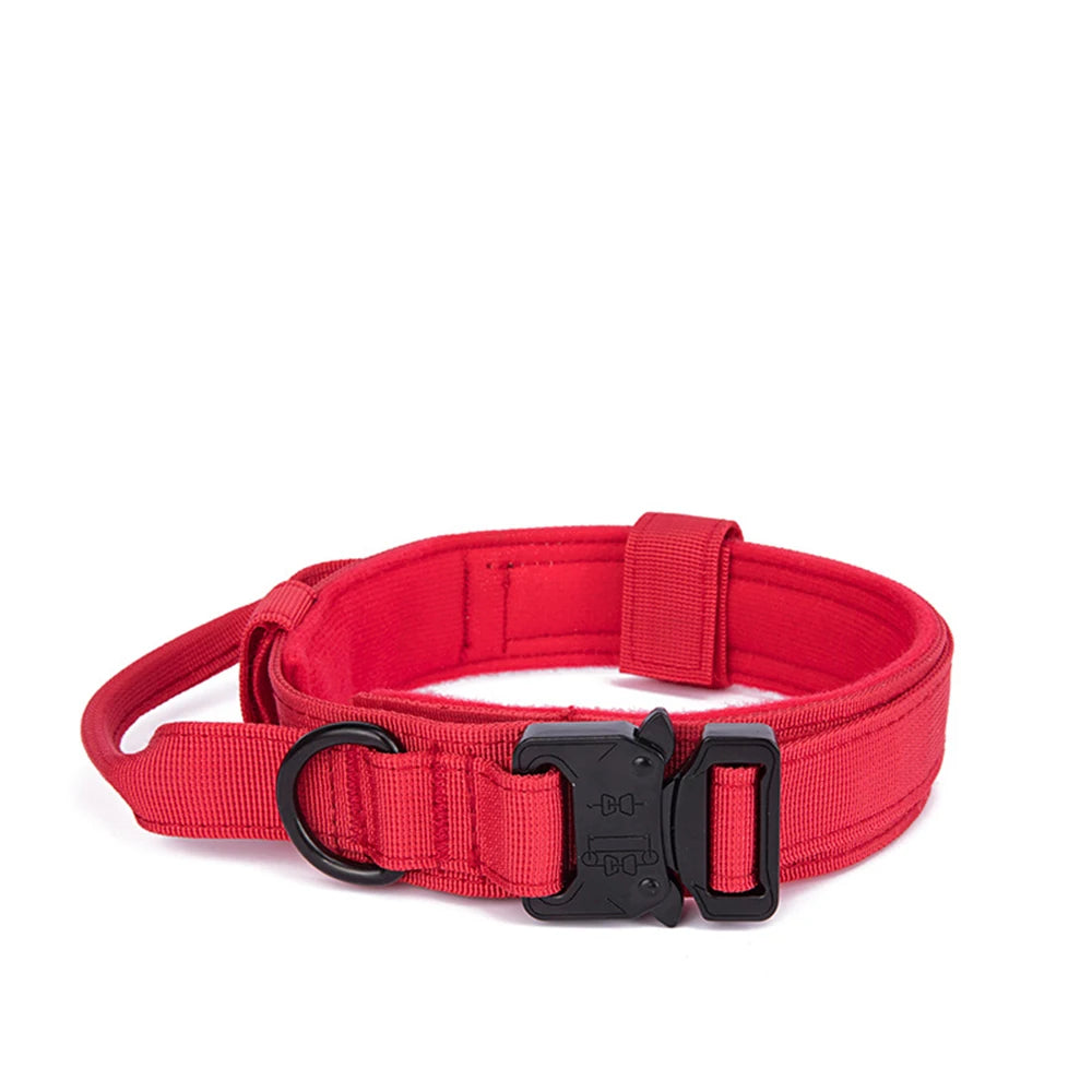 Tactical Reflective Dog Collar & Leash Set