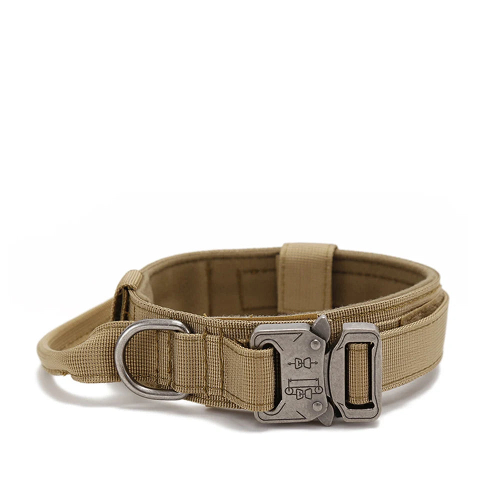 Tactical Reflective Dog Collar & Leash Set