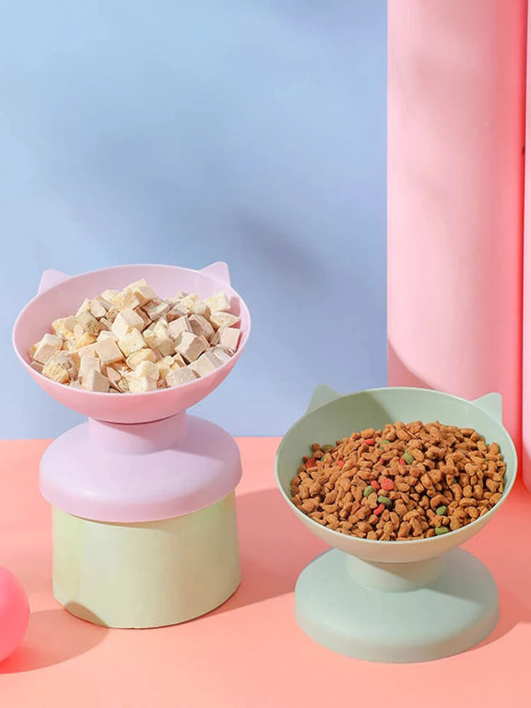 Ergonomic Elevated Cat & Dog Bowls