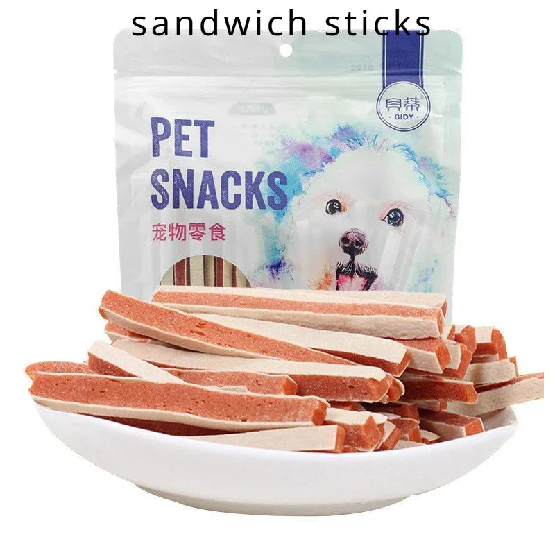 Dog Teeth Cleaning Biscuits - Chicken, Beef, Milk - High Protein Nutritional Pet Snacks