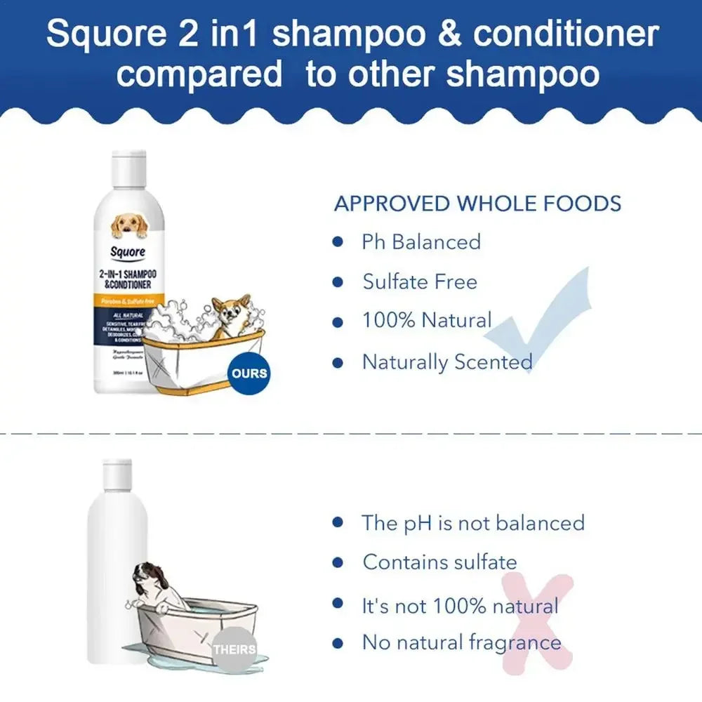 Gentle 2-in-1 Puppy Shampoo