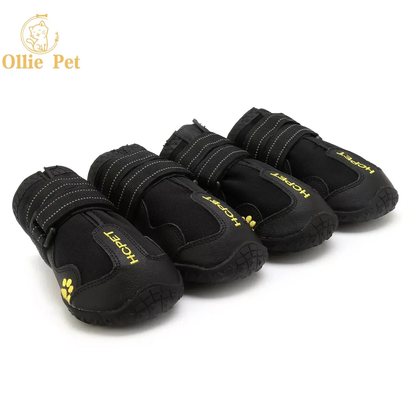 Waterproof Dog Boots - Anti-Slip & Reflective